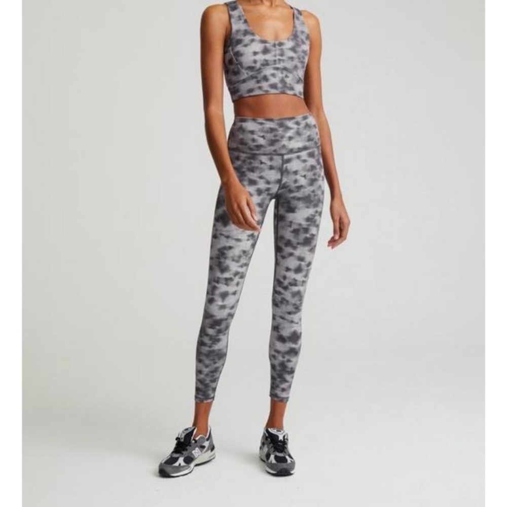 NWT Varley Let's Go High Rise Legging, Concrete Leaf, Size XS